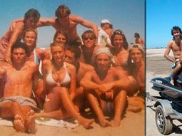 Las fotos vintage del Chato Prada y Fede Hoppe