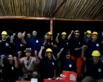 El emotivo video de los bomberos voluntarios de de Corrientes para agradecerle a Santi Maratea