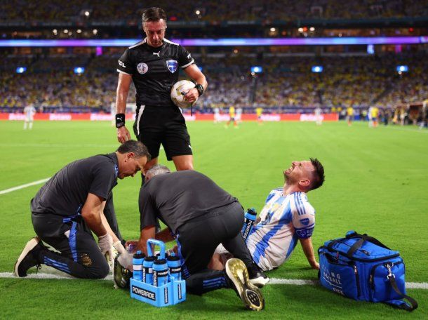 Cómo está Lionel Messi de su tremenda lesión y cuáles son los pasos a seguir