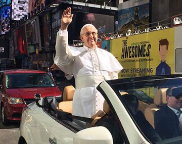 Un papa Francisco falso provoca confusión en Nueva York