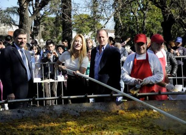 Martín Insaurralde participó de los festejos por el 149° aniversario de Lincoln