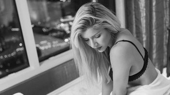 Una de las fotos que Fede le había sacado a Laurita en Las Vegas Una de las fotos que Fede le había sacado a Laurita en Las Vegas