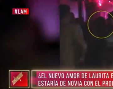 El video de Laurita Fernández a los besos con su nuevo novio