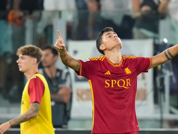Doblete de Paulo Dybala en la goleada de la Roma ante el Empoli