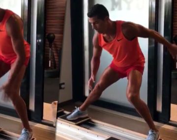 El entrenamiento personal de CR7&nbsp;