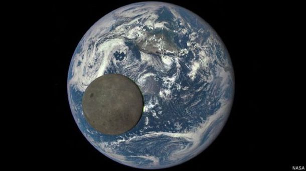 FOTOS: La NASA reveló el lado oscuro de la Luna