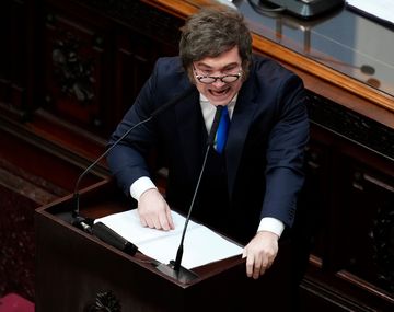 Javier Milei en el Congreso