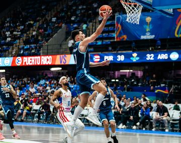 Argentina derrotó a Puerto Rico en tiempo extra y avanzó a semis de la AmeriCup
