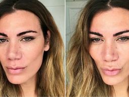 Flor de la V, a cara lavada Flor de la V, a cara lavada