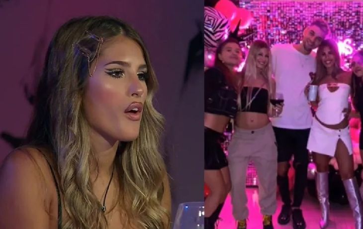 Inesperado: la amante de Lucca Bardelli asistió a la fiesta de bienvenida de Julieta Poggio