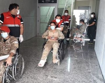 Más de 30 soldados quedaron heridos tras una práctica de paracaidismo