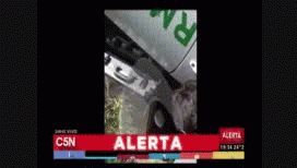 hallaron una valija con dolares dentro de la camioneta ploteada hallaron una valija con dolares dentro de la camioneta ploteada