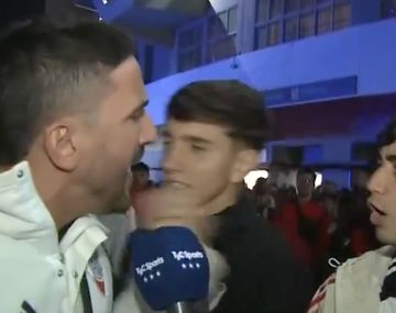 Fuerte cruce entre hinchas de River tras el empate ante Talleres: ¿Vos tenés problemas