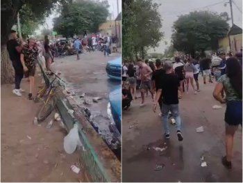 Embistieron con su camioneta a multitud que festejaba Navidad