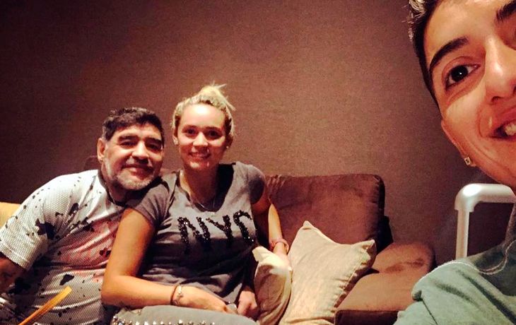 Así fue la pelea de Diego Maradona con Rocío Oliva en un hotel de Madrid