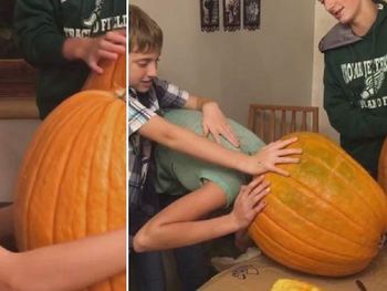 En la previa de Halloween, a una joven le salió mal una broma que hizo junto a su familia.&nbsp;