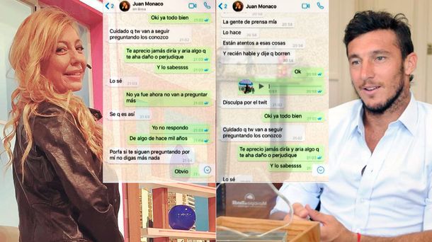Pau Linda y Pico hablaron por WhatsApp