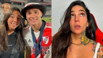 Luciana Milessi activó la cábala con Julián Álvarez Luciana Milessi activó la cábala con Julián Álvarez