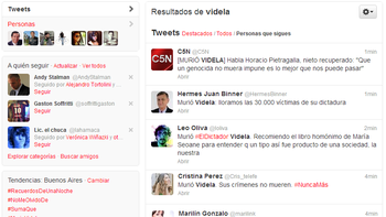 la muerte de jorge rafael videla en las redes sociales la muerte de jorge rafael videla en las redes sociales