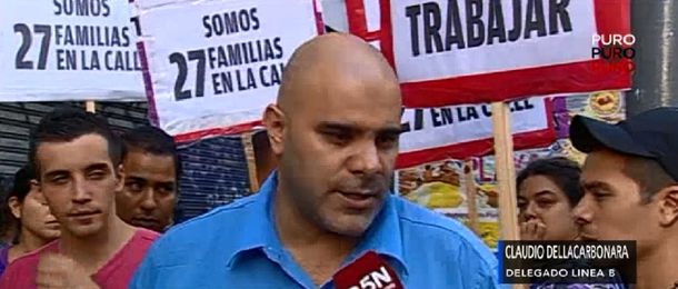 Vigiladores privados levantan el piquete en la línea B de subte