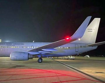 Arribó a Roma el avión de Aerolíneas que repatriará argentinos evacuados de Israel