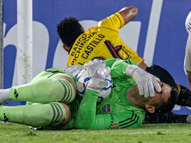 Cómo está Leandro Brey: no hay lesión, pero se espera parte médico de Boca
