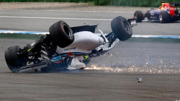 Los videos y las imágenes del terrible accidente en la Fórmula 1