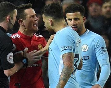Manchester: la pelea de los jugadores del City y el United en el vestuario