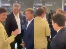 Momento de tensión: el desplante de Caputo a Marra antes del debate
