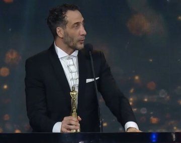 Luciano Cáceres y un mensaje al Gobierno.&nbsp;