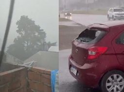 tormenton con lluvias fuertes y granizo azoto a mar del plata: impactantes videos tormenton con lluvias fuertes y granizo azoto a mar del plata: impactantes videos