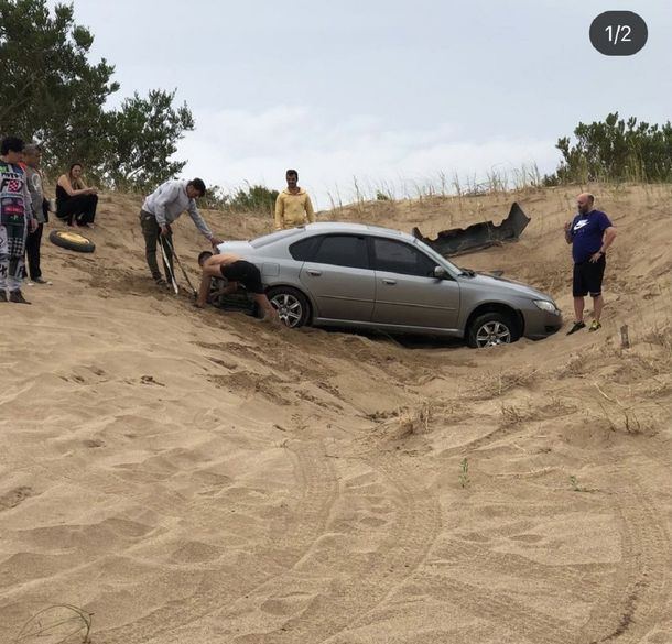 Pinamar: así clavan los autos de alta gama en la frontera