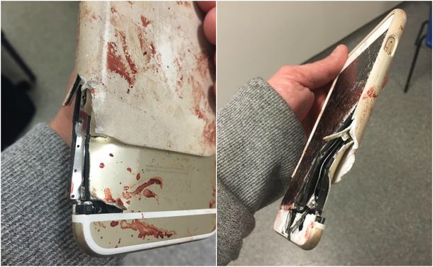 El iPhone que le salvó la vida a la mujer galesa