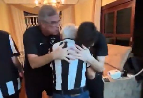 El emotivo video de un abuelo del Botafogo que se volvió viral tras la final de la Copa Libertadores