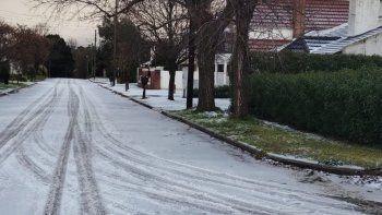 A qué hora cae nieve este jueves en Buenos Aires A qué hora cae nieve este jueves en Buenos Aires
