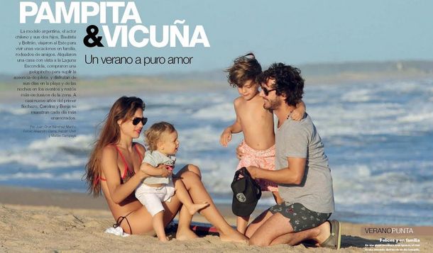 Pampita y Benjamín Vicuña: amor y relax en Punta del Este