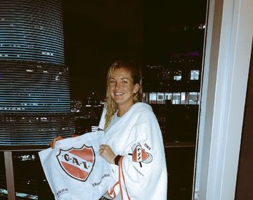 Coco Vandeweghe es hincha de Independiente - Crédito:&nbsp;@CoCoVandey