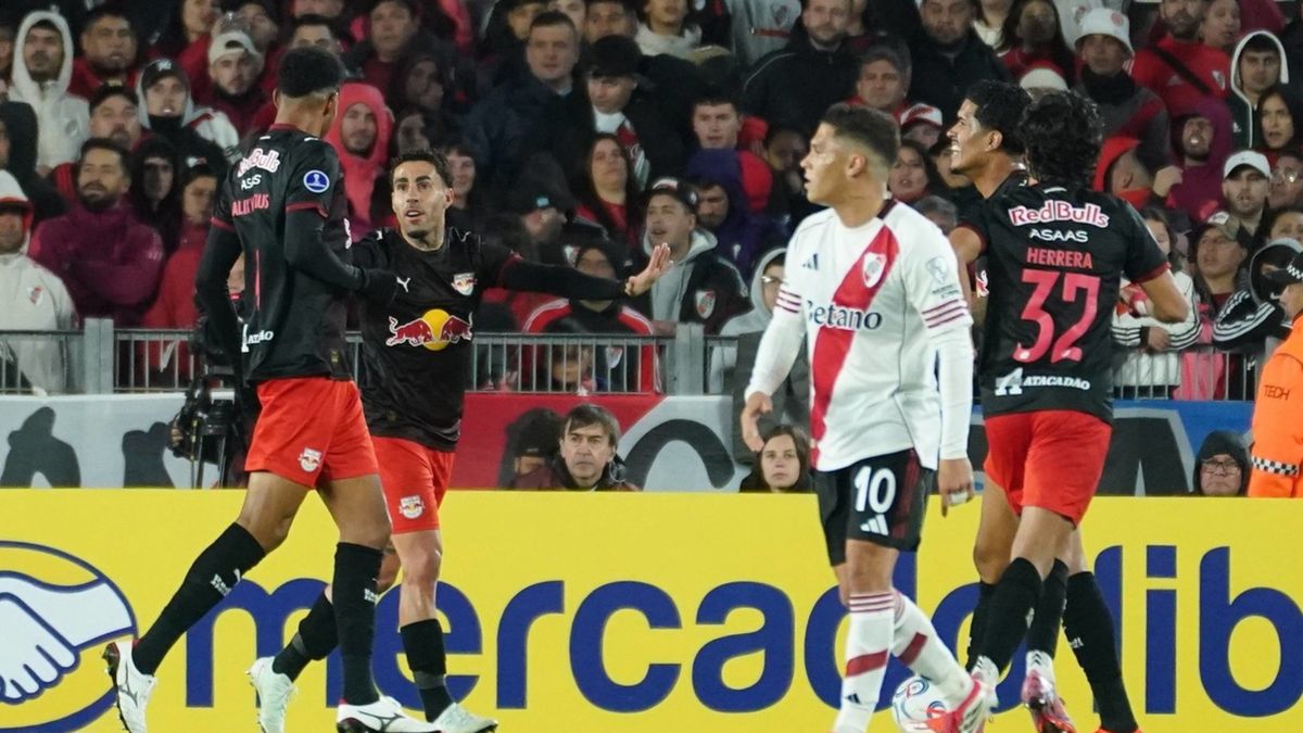 River vs. Bragantino, por la Copa Sudamericana: goles, resultado en vivo y minuto a minuto
