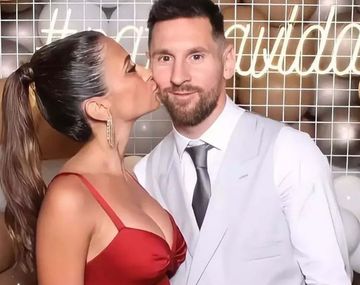 Messi y Antonela fueron sensación en la boda de Jordi Alba