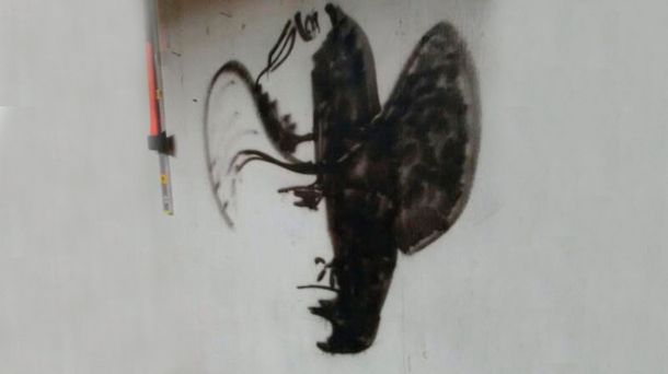 Viral del día: ¿qué figura se esconde detrás de este graffiti?