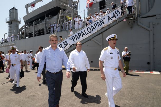 La Fragata Libertad llegó al Puerto de Veracruz