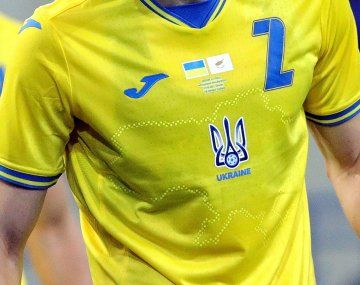 Eurocopa: obligan a la selección de Ucrania a eliminar eslogan de su camiseta