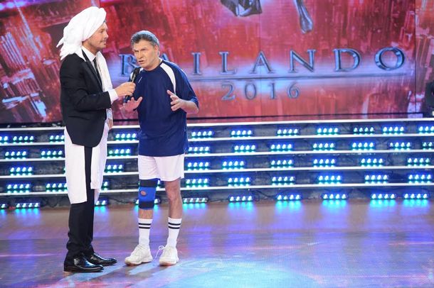 Mauricio Macri, lesionado en ShowMatch: la imitación de Freddy Villarreal