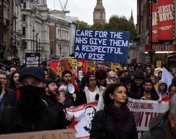 Ola de huelgas en el Reino Unido por la alta inflación y en demanda de mejoras salariales