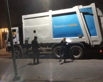 Rosario sin recolección de residuos tras balacera a camión basurero