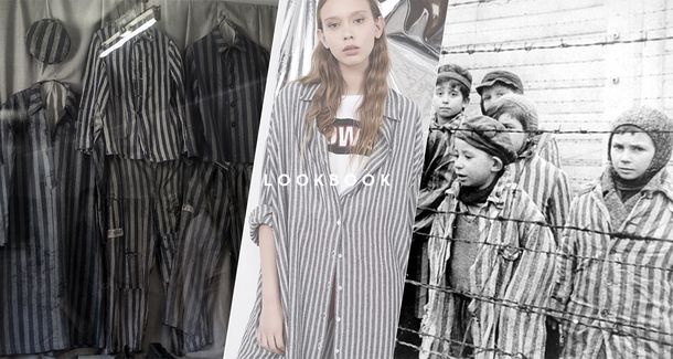 Una marca argentina para jóvenes lanzó una línea de camisas como las de Auschwitz