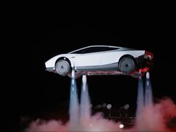 Tesla presentó su auto volador