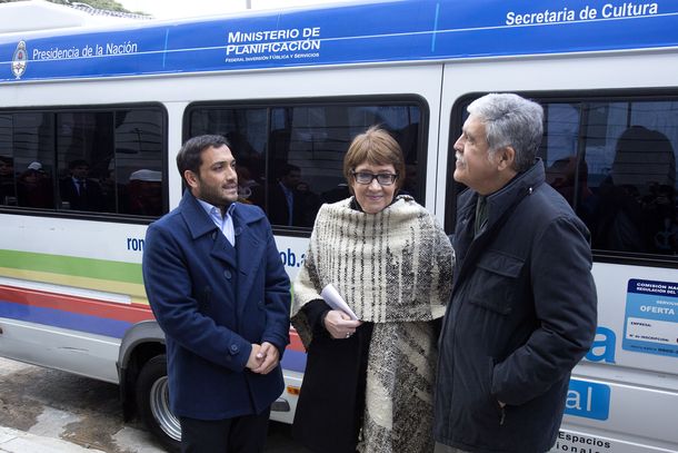 De Vido y Parodi participaron de la Ronda Cultural