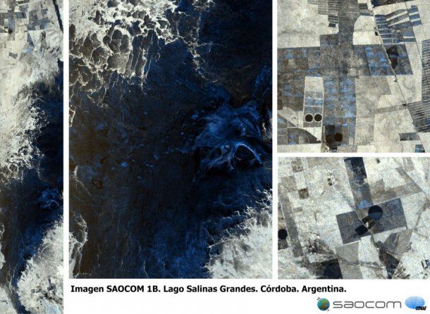 Agua, vegetación y actividad agrícola en la provincia de Córdoba, vista por el SAOCOM 1B el 18 de septiembre