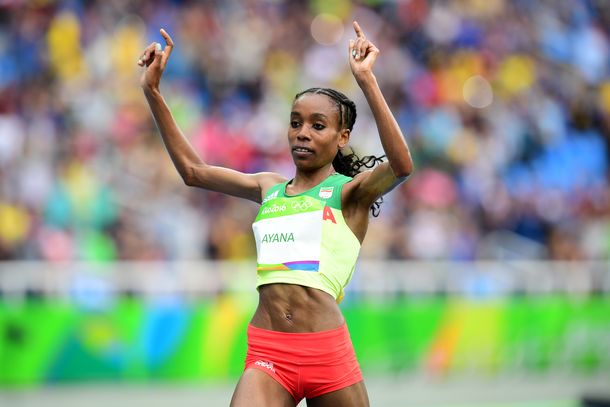 La etíope Almaz Ayana marcó un nuevo récord en los 10.000 metros